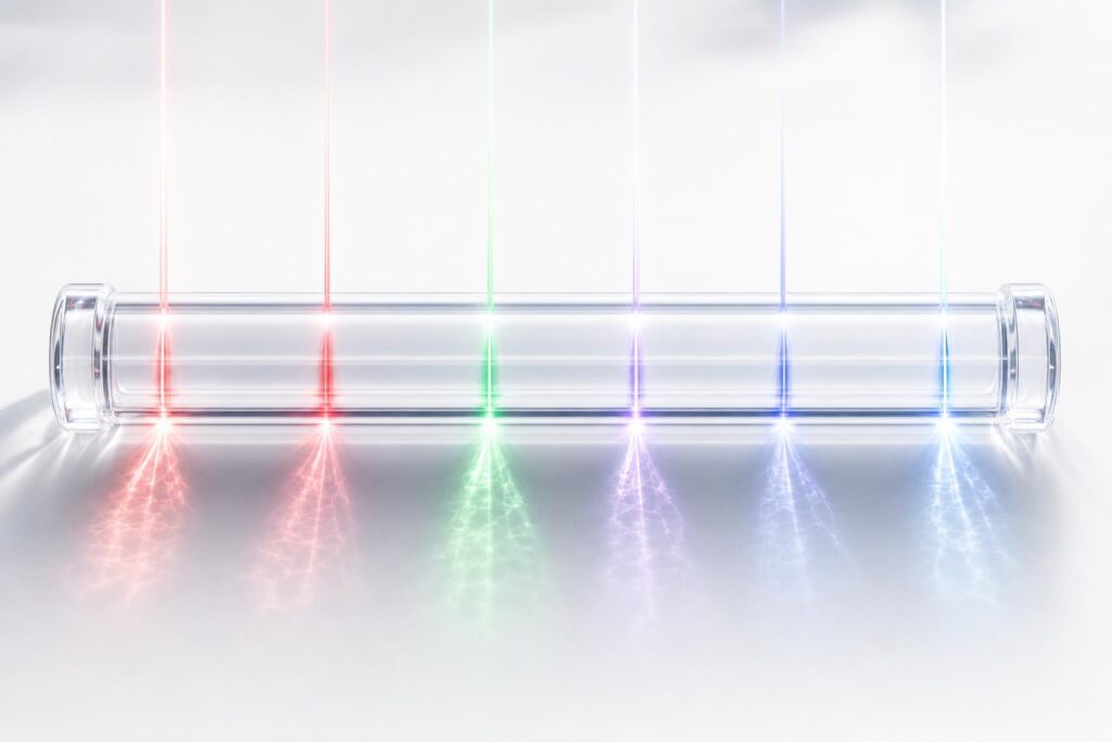 Six wavelengths of therapeutic light